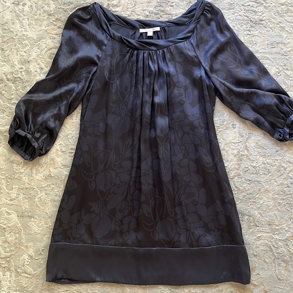 Rebecca Taylor. Navy blouse (tunic). Size 6.